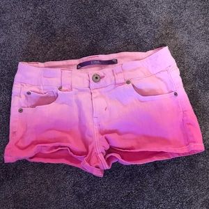 Celebrity Pink Pink OMBRE Jean Shorts Juniors size 5